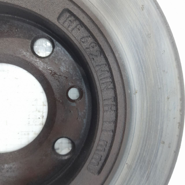 DISCO FREIO DIANTEIRO CITROËN C3 1.4 GLX 2008 180656