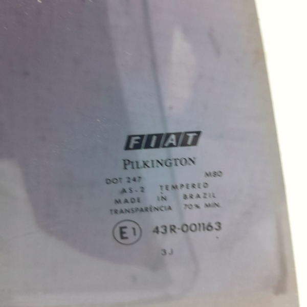 VIDRO PORTA TRASEIRA DIREITA  FIAT SIENA 1.3  2004 198301