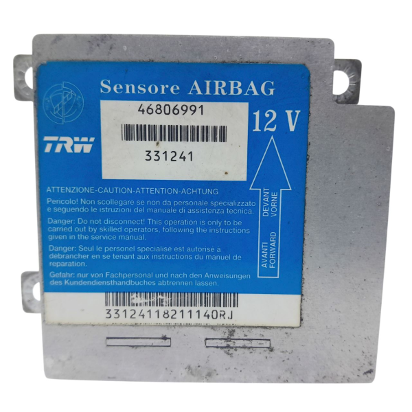 MÓDULO AIRBAG  FIAT PALIO WEEKEND 1.6 16V 1997 200443