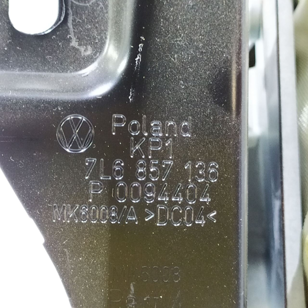 BOLSA AIRBAG PASSAGEIRO VOLKSWAGEN TOUAREG V8 2005 36612