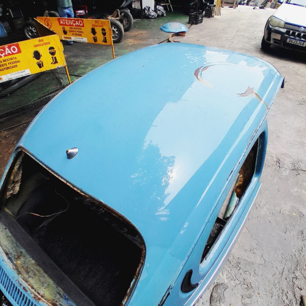 TETO VW FUSCA 1500 1972 V1784 - P47