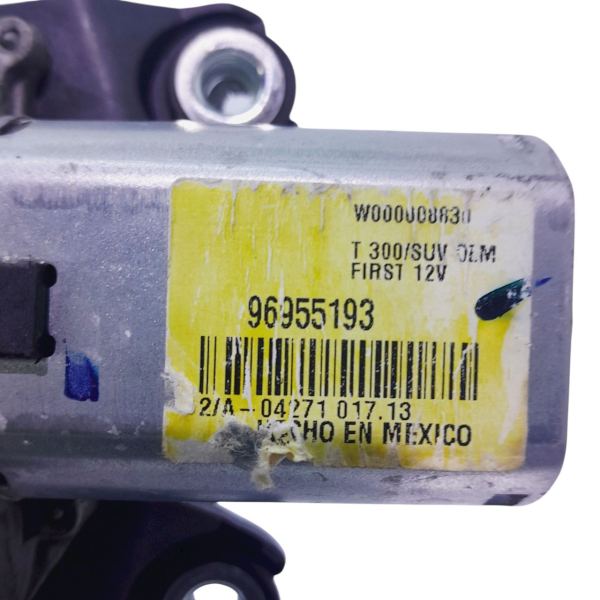 MÁQUINA LIMPADOR VIDRO VIGIA  GM SONIC HB 1.6 2013 200943
