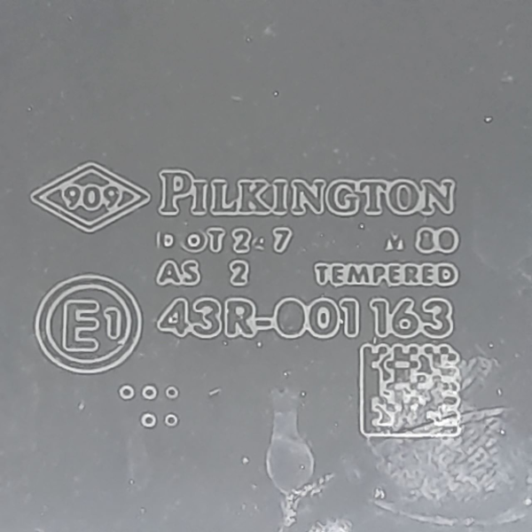 VIDRO ÓCULOS PORTA TRASEIRA DIREITA  RENAULT SANDERO 1.6 2012 202626