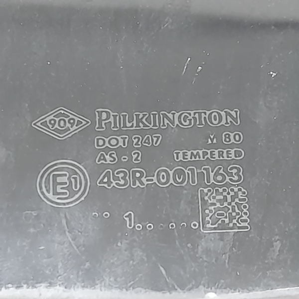 VIDRO ÓCULOS PORTA TRASEIRA ESQUERDA  RENAULT SANDERO 1.6 2012 202644