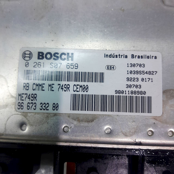 MÓDULO DE INJEÇÃO ELETRÔNICA CITROËN C3 AIRCROSS 1.6 16V AT  2014 V1799 - P24