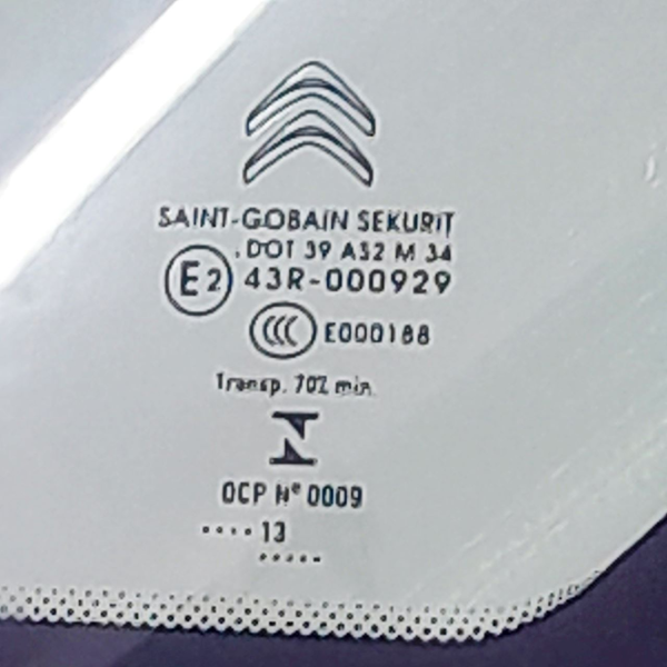 VIDRO ÓCULOS DIANTEIRO ESQUERDO  CITROËN C3 AIRCROSS 1.6 16V AT  2014 202748