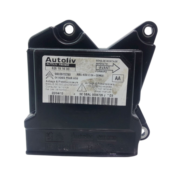 MÓDULO AIRBAG  CITROËN C3 AIRCROSS 1.6 16V AT  2014 202708