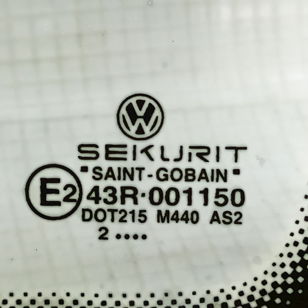 VIDRO OCULOS TRASEIRO DIREITO  VW POLO 1.6 2003 203465