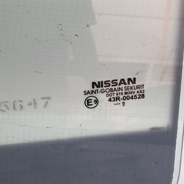 VIDRO PORTA TRASEIRA ESQUERDA  NISSAN TIIDA 1.8 2011 203614