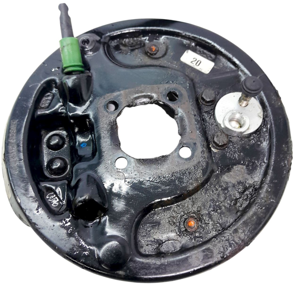 ESPELHO SAPATA FREIO TRASEIRO DIREITO  PEUGEOT 206 1.4 2008 204462