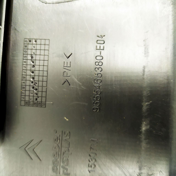 ACABAMENTO INFERIOR COLUNA DIREÇÃO CITROËN C3 1.4 2008 135491