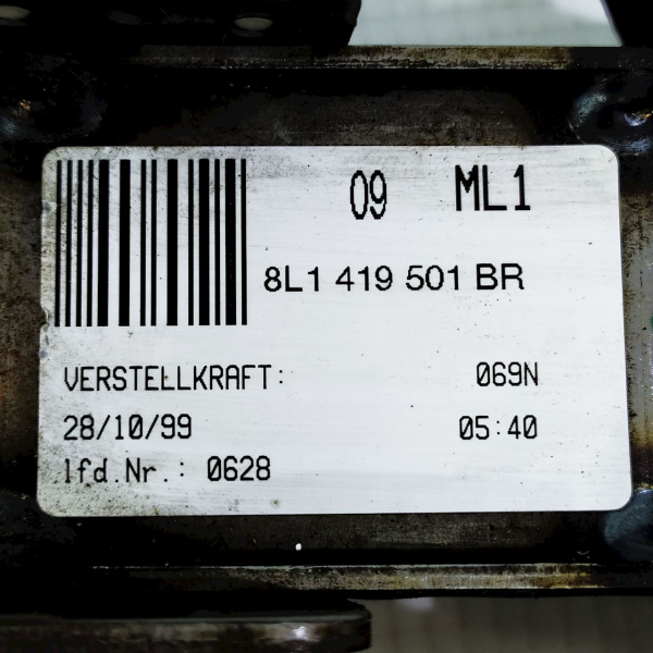 COLUNA DIREÇÃO ESCAMOTEÁVEL AUDI A3 2001    118773