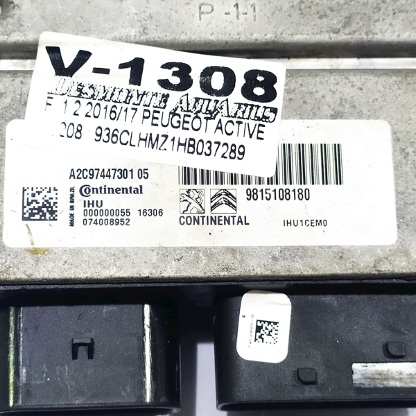 MÓDULO COLUNA DIREÇÃO ELETRICA  PEUGEOT 208 1.2 ACTIVE 2017 39015