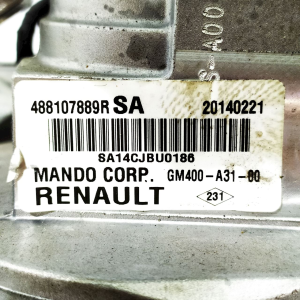 COLUNA ELÉTRICA DIREÇÃO RENAULT FLUENCE AT 2014 111023