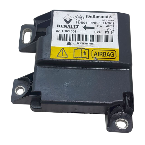MODULO AIRBAG  RENAULT DUSTER 1.6 16V 2013 204522