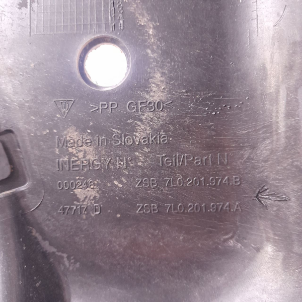 SUPORTE TANQUE COMBUSTÍVEL  VW TOUAREG V8 2009 206581