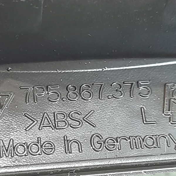 ACABAMENTO BOTÃO VIDRO ELÉTRICO PORTA TRASEIRA ESQUERDA  PORSCHE CAYENNE S 4.8 T 2011 190639