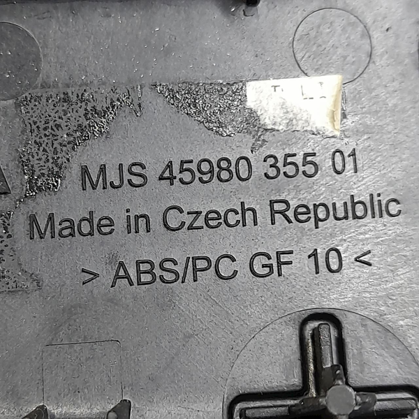 ACABAMENTO LATERAL ESQUERDO CONSOLE CENTRAL  PORSCHE CAYENNE S 4.8 T 2011 190436