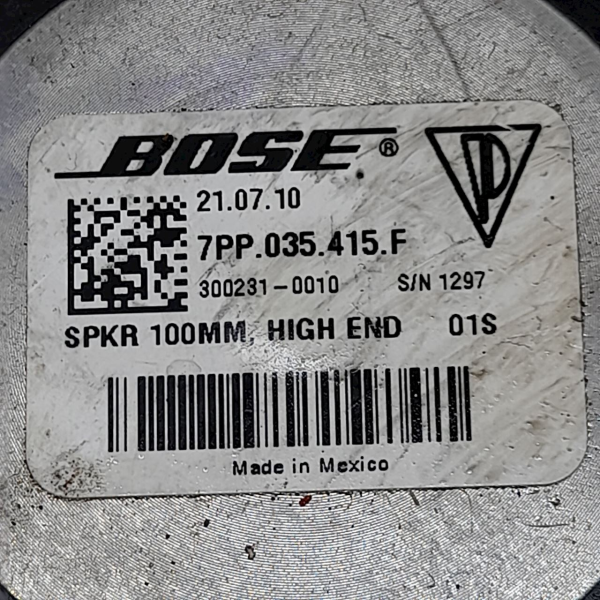 ALTO FALANTE PORTA DIANTEIRA DIREITA  PORSCHE CAYENNE S 4.8 T 2011 190687