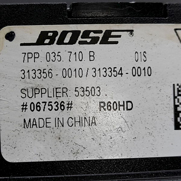 ALTO FALANTE PORTA TRASEIRA ESQUERDA  PORSCHE CAYENNE S 4.8 T 2011 190644