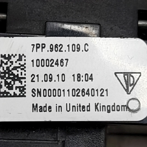 BOTÃO INTERRUPTOR ALARME ANTI FURTO  PORSCHE CAYENNE S 4.8 T 2011 190441