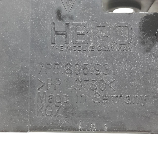 GUIA FRONTAL PARA CHOQUE DIANTEIRO  PORSCHE CAYENNE S 4.8 T 2011 190121