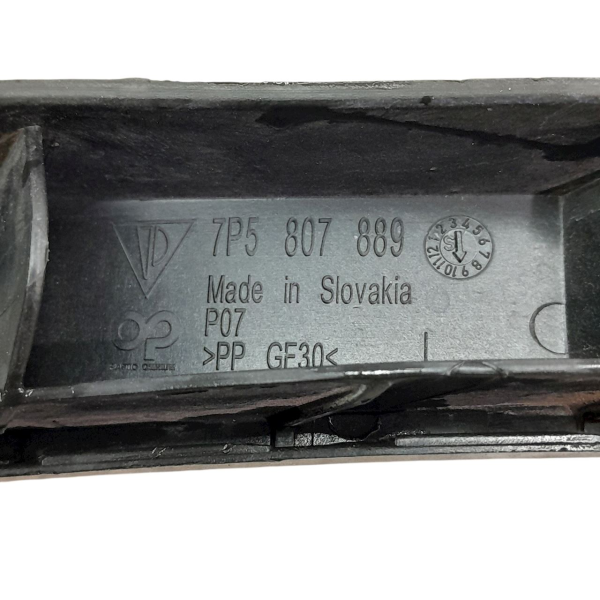 GUIA ESQUERDO PARA CHOQUE DIANTEIRO  PORSCHE CAYENNE S 4.8 T 2011 190122