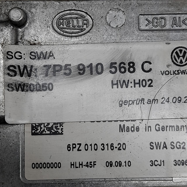 MÓDULO RADAR TRASEIRO DIREITO  PORSCHE CAYENNE S 4.8 T 2011 190381