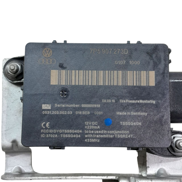 MÓDULO ESQUERDO PRESSÃO PNEUS PORSCHE CAYENNE S 4.8 T 2011 190363