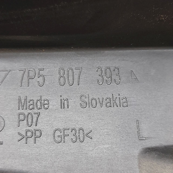 GUIA ESQUERDO PARA-CHOQUE TRASEIRO  PORSCHE CAYENNE S 4.8 T 2011 190352
