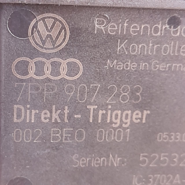 MÓDULO SENSOR PRESSÃO PNEUS  PORSCHE CAYENNE S 4.8 T 2011 190530