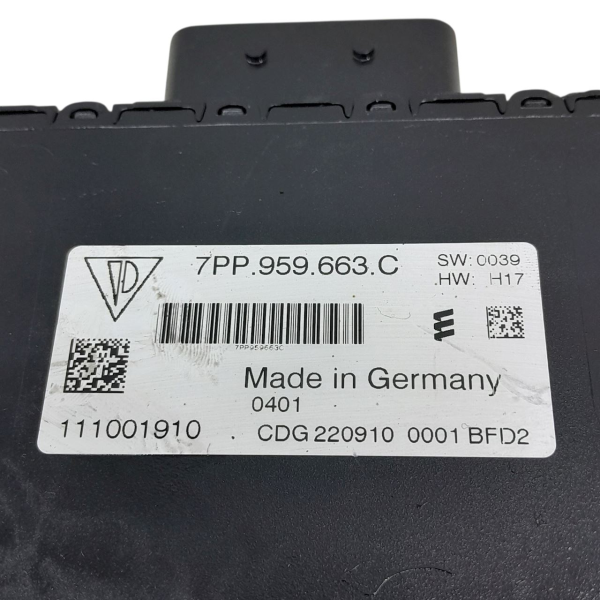 MÓDULO CONTROLE TENSÃO START STOP PORSCHE CAYENNE S 4.8 T 2011 190593