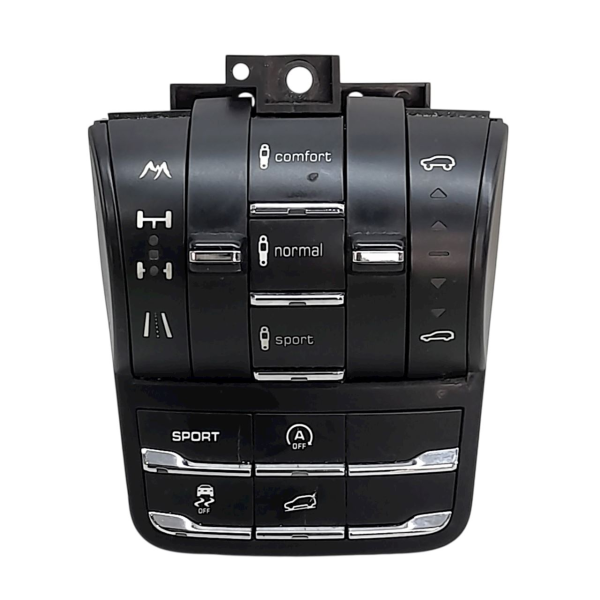 BOTÃO COMANDO MULTI FUNÇÕES SUSPENSÃO DIFERENCIAL  PORSCHE CAYENNE S 4.8 T 2011 190451