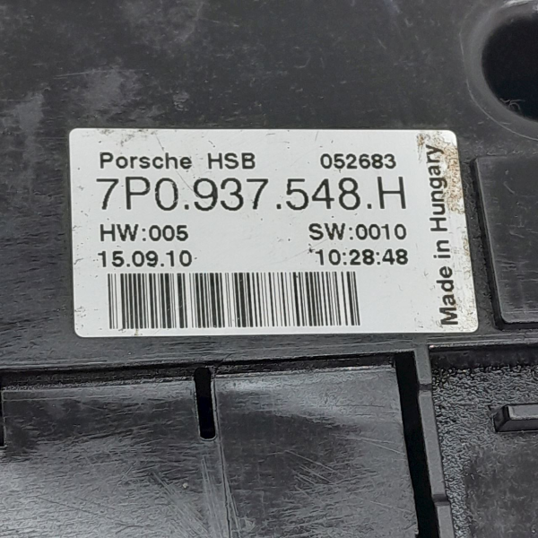 CAIXA RELÉ DISTRIBUIÇÃO ENERGIA BATERIA  PORSCHE CAYENNE S 4.8 T 2011 190414