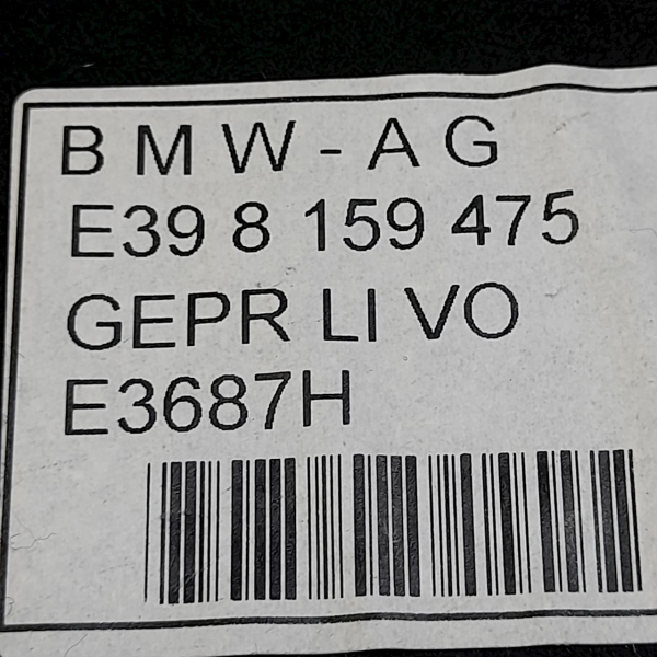 FORRO LATERAL ESQUERDO PORTA MALAS  BMW 540IA DN81 2002 206016
