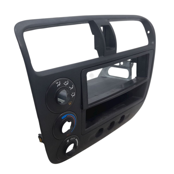 ACABAMENTO MOLDURA CENTRAL CAPA PAINEL  HONDA CIVIC LX 1.7 16V AT 2001 206131