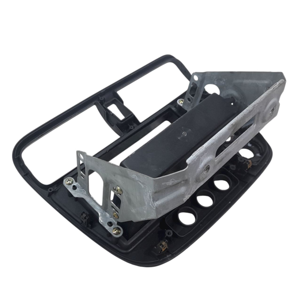 ACABAMENTO MOLDURA CENTRAL CAPA PAINEL  HONDA CIVIC LX 1.7 16V AT 2001 206131