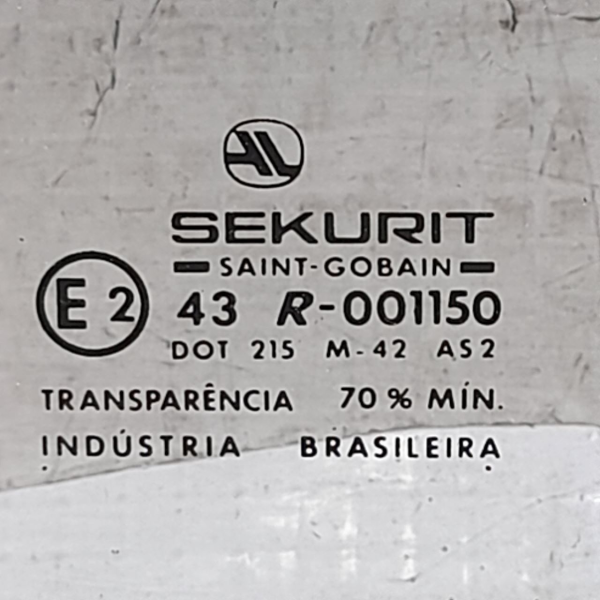 VIDRO LATERAL ESQUERDO  FORD ESCORT 1.0 1996 206355