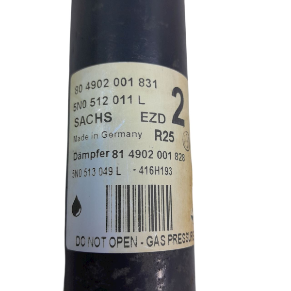 AMORTECEDOR TRASEIRO ESQUERDO VW TIGUAN 2.0 TSI 2010    207613