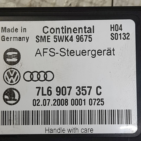 MÓDULO CONTROLE ILUMINAÇÃO  VW TOUAREG V8 2009 206613