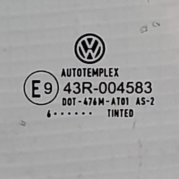 VIDRO PORTA DIANTEIRA ESQUERDA  VW GOLF 2.0 AT  2001 209221