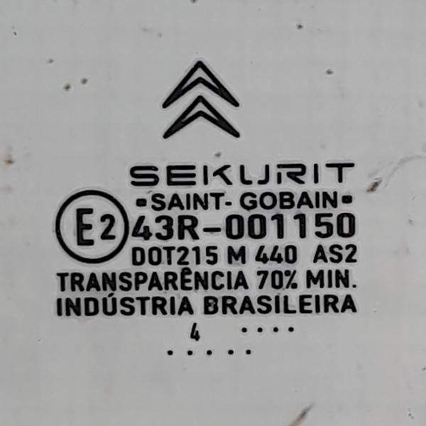 VIDRO PORTA DIANTEIRA ESQUERDA  CITROËN XSARA 2.0 16V 2005 210753
