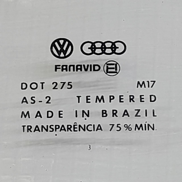 VIDRO PORTA DIREITA  VW GOL 1.0  1995 210745