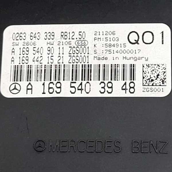 Painel De Instrumentos Mercedes-benz B200 2.0 2007 V1726 - P