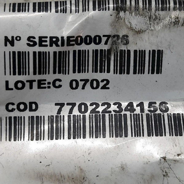 Chicote Eletrico Tampa Traseira  Renault Kangoo 1.0 16v 2003