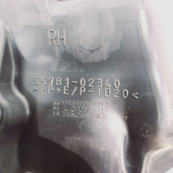 Churrasqueira Direita  Toyota Corolla Xei 2.0 2012 203150 Não Informado