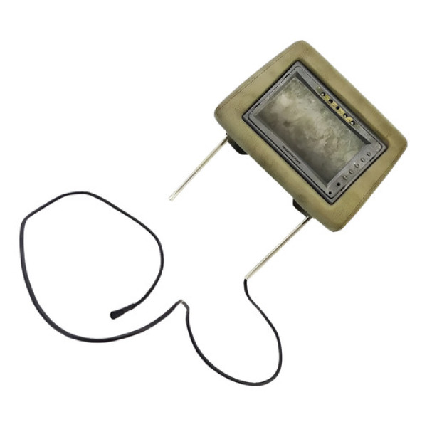 Tela Dvd Encosto Banco Dianteiro Direito Santa Fé 2009 64419 Preto