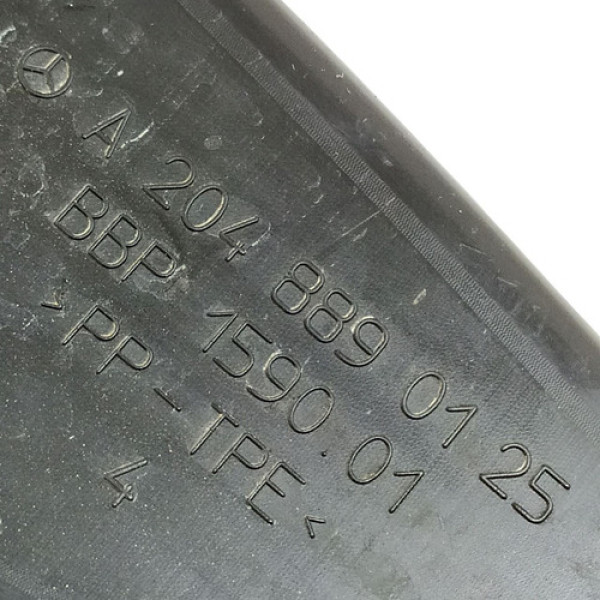 Defletor Interno Para Lama Esquerdo  Mercedes-benz C 200k 1. Não Informado