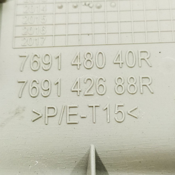 Capa Superior Coluna Central Esquerda Renault Fluence At 201