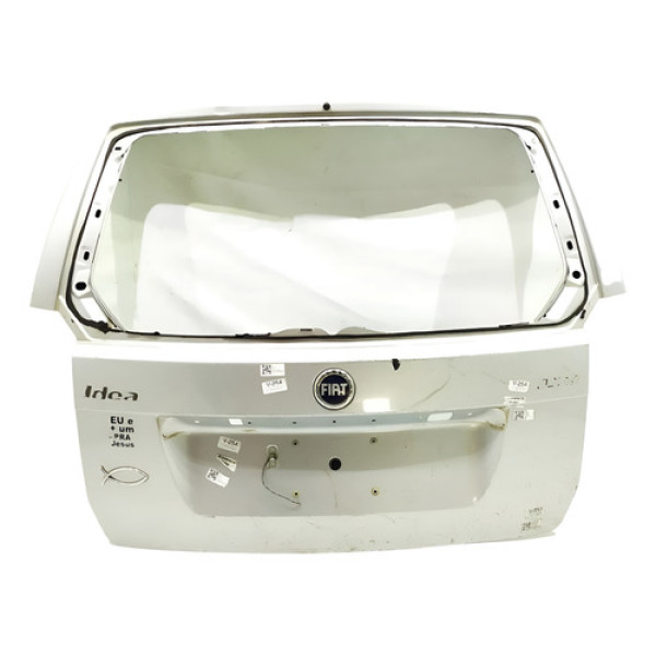 Tampa Traseira Fiat Ideia 2008 Original 42996 Branco